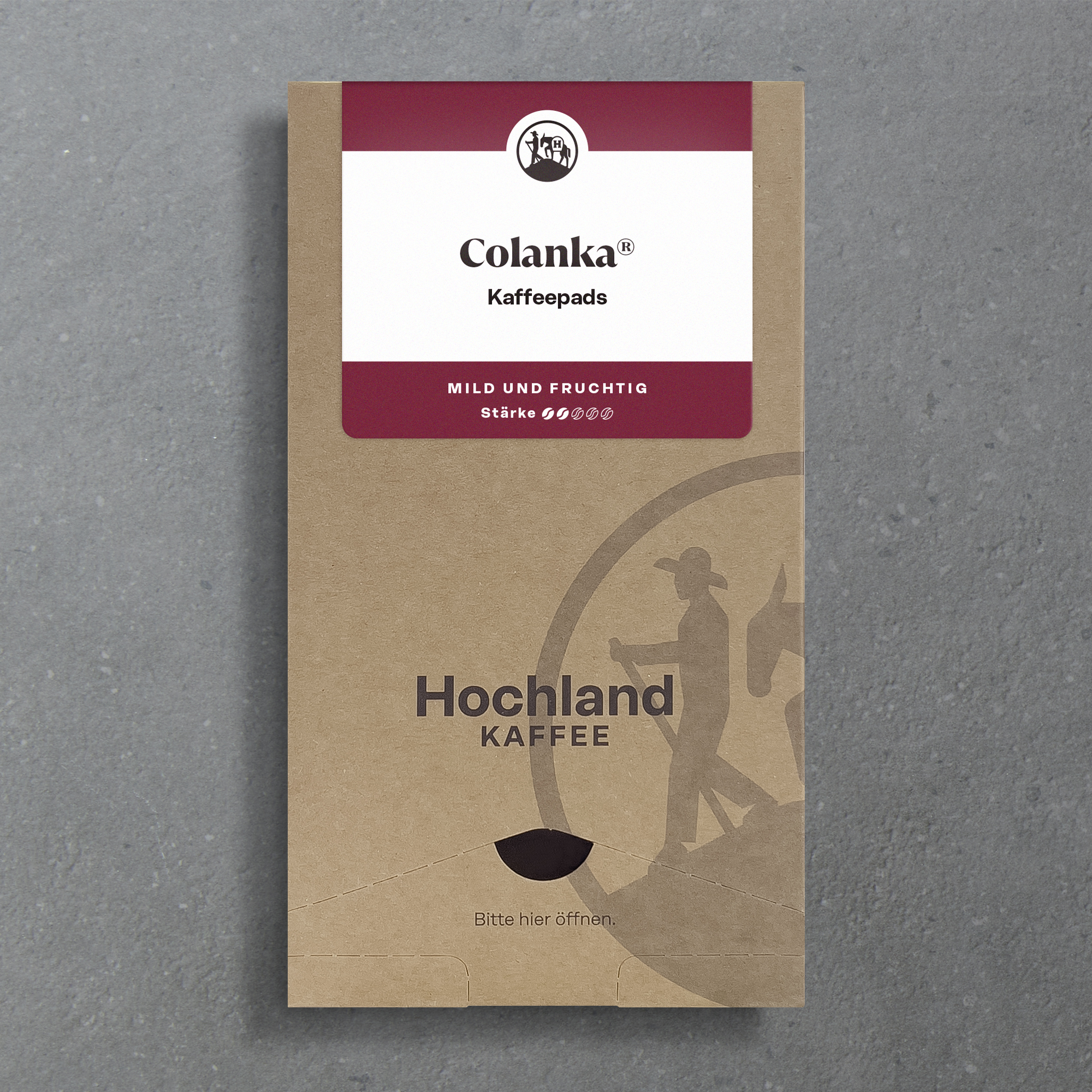 Kaffeepads 135g Colanka (18Stk.Spenderbox)