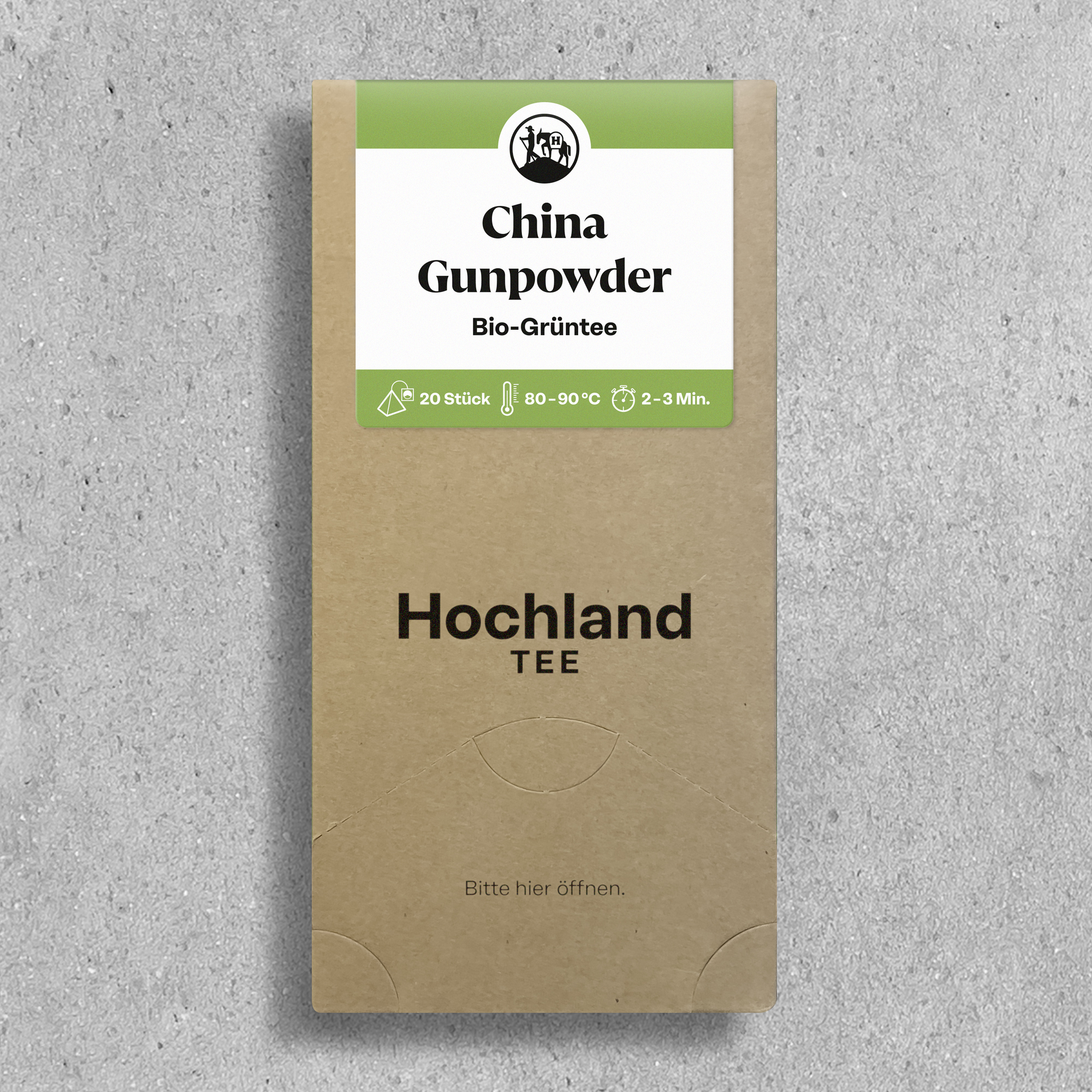 Bio China Gunpowder TAB 20er SB DE-ÖKO-039