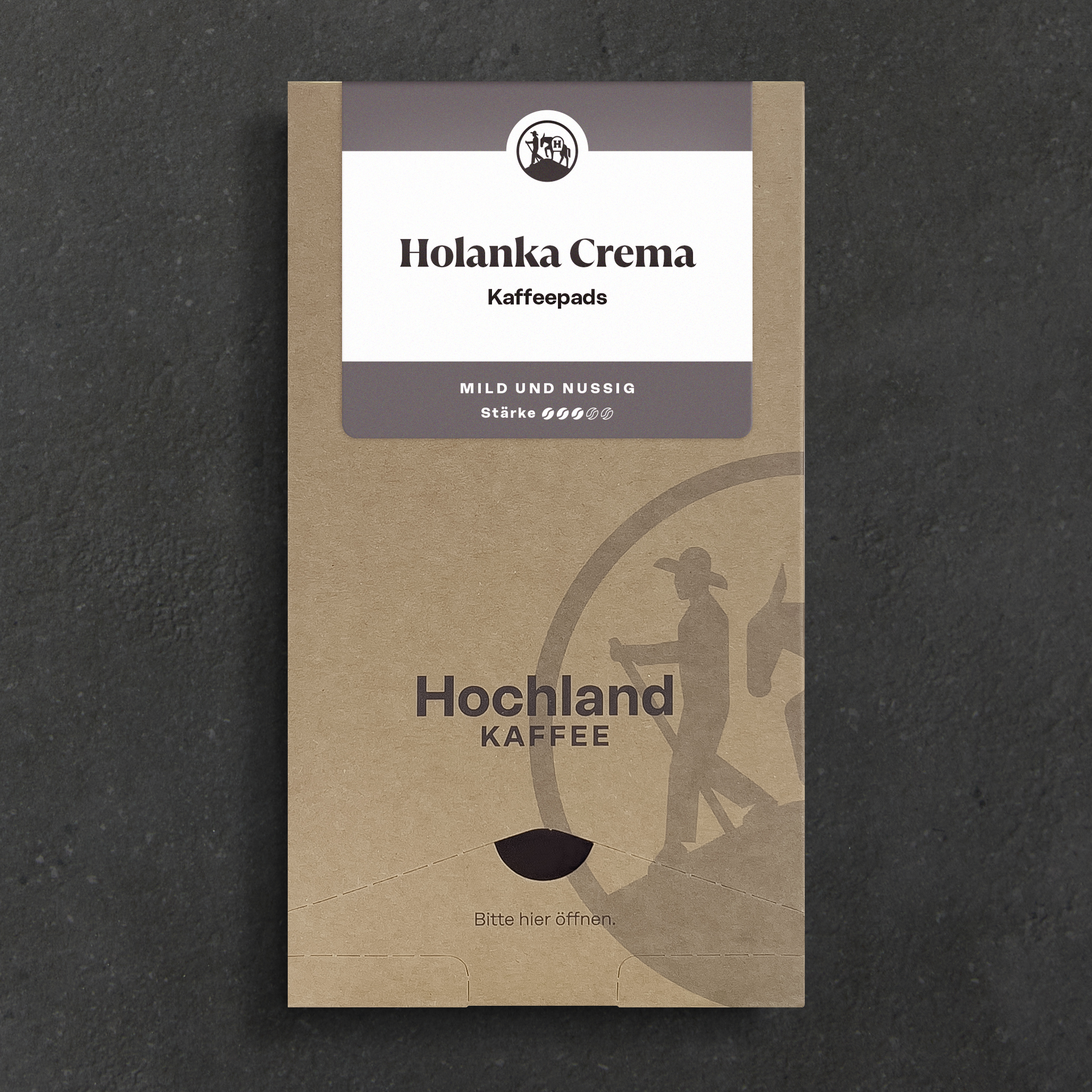 Kaffeepads 135g Holanka Crema (18Stk.Spenderbox)
